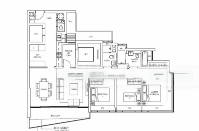 3 Bed Condo for Sale in  Soleil @ Sinaran - Image 6